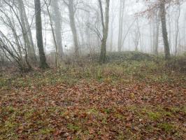 Ligne Maginot - DB229 - (Blockhaus pour arme infanterie) - Seul trace des travaux: les déblais