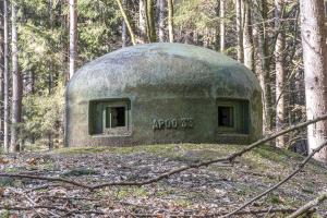 Ligne Maginot - SAEGEMUHLE - (Blockhaus pour arme infanterie) - Cloche GFM