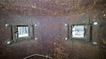 Ligne Maginot - SAEGEMUHLE - (Blockhaus pour arme infanterie) - Créneaux de la cloche GFM