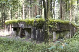Ligne Maginot - SAEGEMUHLE - (Blockhaus pour arme infanterie) - Vue coté Est