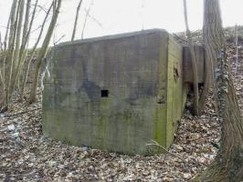 Ligne Maginot - 295A - PORT DU RHIN SUD 28 - (Blockhaus pour arme infanterie) - Créneau de défense rapprochée Nord