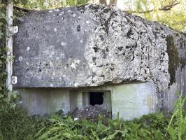 Ligne Maginot - 308C - PORT DU RHIN SUD 36 - (Blockhaus pour arme infanterie) - Détail du créneau Est