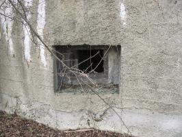 Ligne Maginot - 412G - STAND DE TIR DESAIX - (Blockhaus pour arme infanterie) - Vue des créneaux