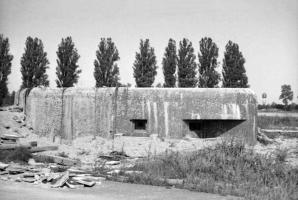 Ligne Maginot - 415 - RIEBEL - (Casemate d'infanterie) - Vue sur la chambre de tir Sud