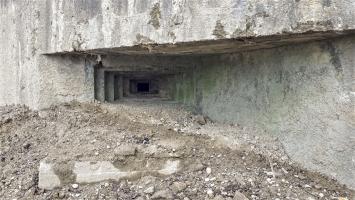 Ligne Maginot - 415 - RIEBEL - (Casemate d'infanterie) - Chambre de tir Sud
Créneau mitrailleuse