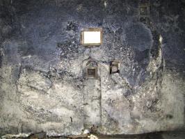 Ligne Maginot - 415 - RIEBEL - (Casemate d'infanterie) - Chambre de tir Sud
Les coffrages sont encore en place sur le créneau mitrailleuse