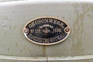 Ligne Maginot - FORT DE MUTZIG - (Ouvrage d'artillerie) - Canon de 53mm (Gruson Fahrpanzer 1889)