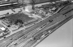 Ligne Maginot - BASSIN DE L'INDUSTRIE - (Casemate d'infanterie - Double) - Vue aérienne de la casemate en 1949