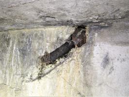 Ligne Maginot - BASSIN DE L'INDUSTRIE - (Casemate d'infanterie - Double) - Galerie d'accès
Arrivée de câble téléphonique