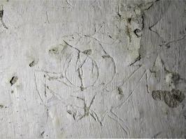 Ligne Maginot - BATTERIE DES PAYSANS - (Cuve pour canon) - Insigne du 21° RIC