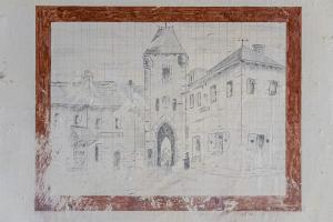 Ligne Maginot - LEMBACH - (Camp de sureté) - Peinture murale