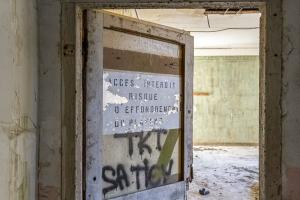 Ligne Maginot - LEMBACH - (Camp de sureté) - Plafond dégradé au deuxième étage