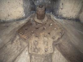 Ligne Maginot - DUCROT EST - (Casemate d'artillerie) - Chambre de tir - axe pivot
