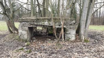 Ligne Maginot - GROSSBELTZWOERTH EST - (Blockhaus pour canon) - Vue frontale