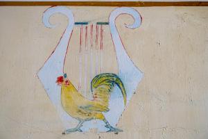 Ligne Maginot - LEMBACH - (Camp de sureté) - Peinture murale