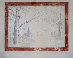 Ligne Maginot - LEMBACH - (Camp de sureté) - Peinture murale