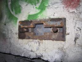 Ligne Maginot - HAUTE DIGUE 2 - (Blockhaus pour arme infanterie) - Détail de la fixation du pivot supérieur