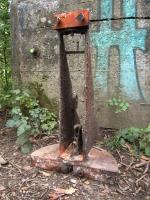 Ligne Maginot - HAUTE DIGUE 2 - (Blockhaus pour arme infanterie) - Le support démonté