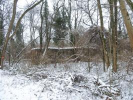 Ligne Maginot - PAYSANS OUEST - (Blockhaus pour arme infanterie) - Vue d'ensemble depuis le nord (Arrière)