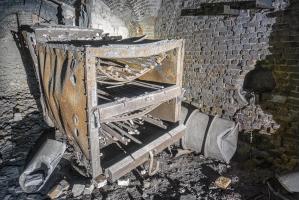 Ligne Maginot - FORT UHRICH (237°RI) - (PC) - La boulangerie équipée d'un four à pain moderne Weighorst & Sohn de Hambourg
