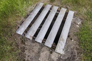 Ligne Maginot - S3 - (Chambre de coupure) - Le puits fermé