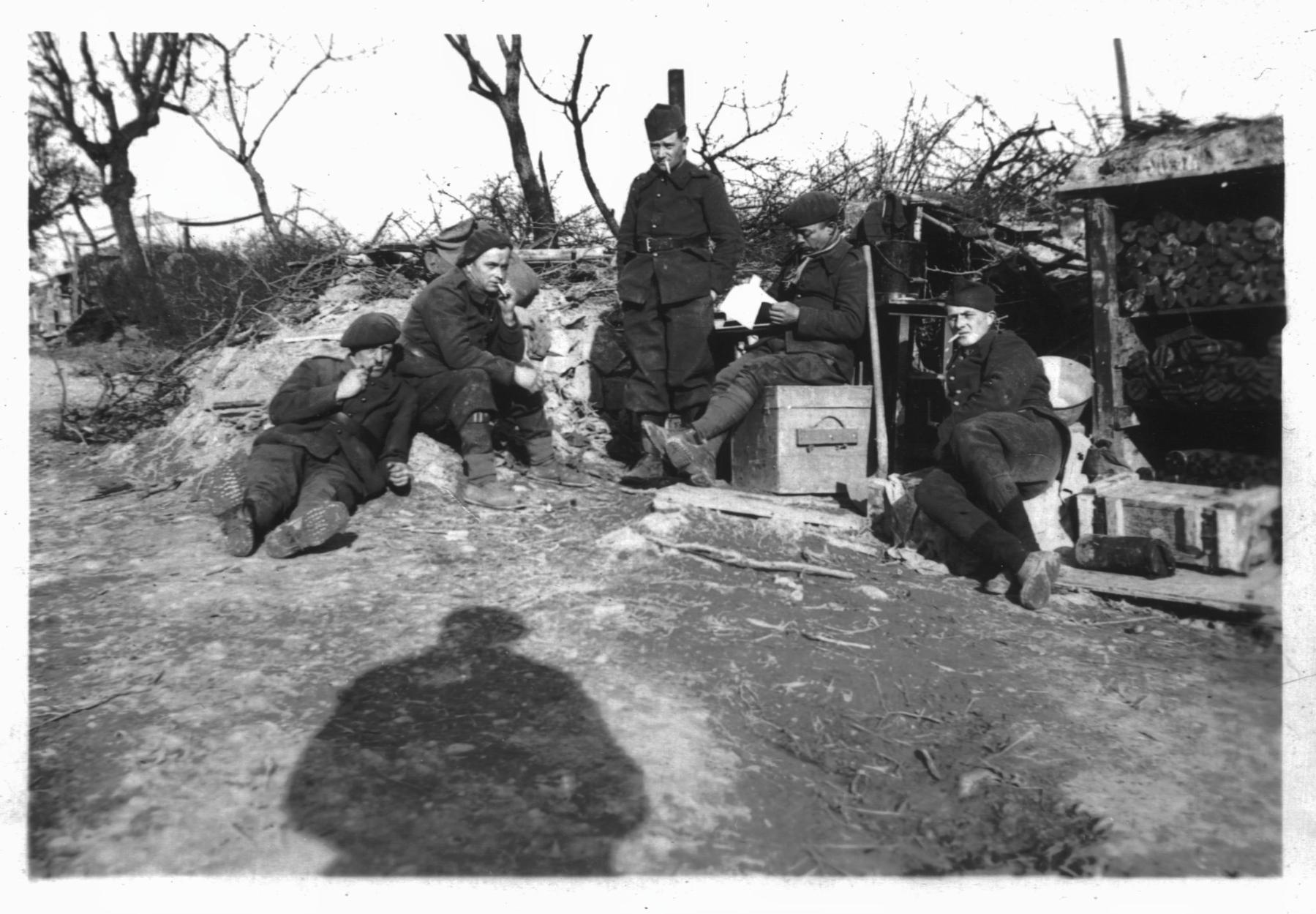 Ligne Maginot - 70° Régiment d'Artillerie Mobile de Forteresse (70° RAMF) - Artilleurs du 2° groupe du 70° RAMF 