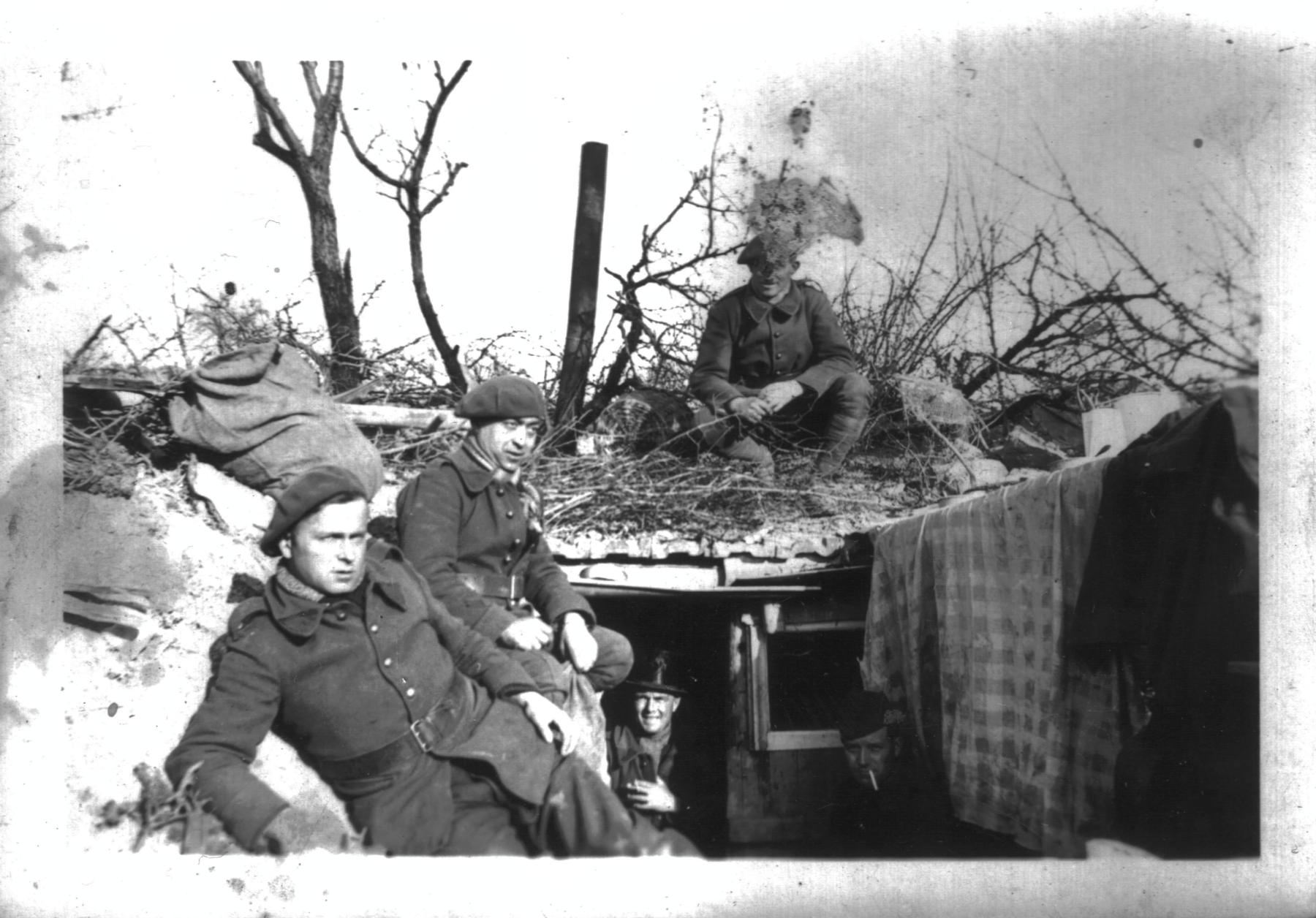 Ligne Maginot - 70° Régiment d'Artillerie Mobile de Forteresse (70° RAMF) - Artilleurs du 2° groupe du 70° RAMF 