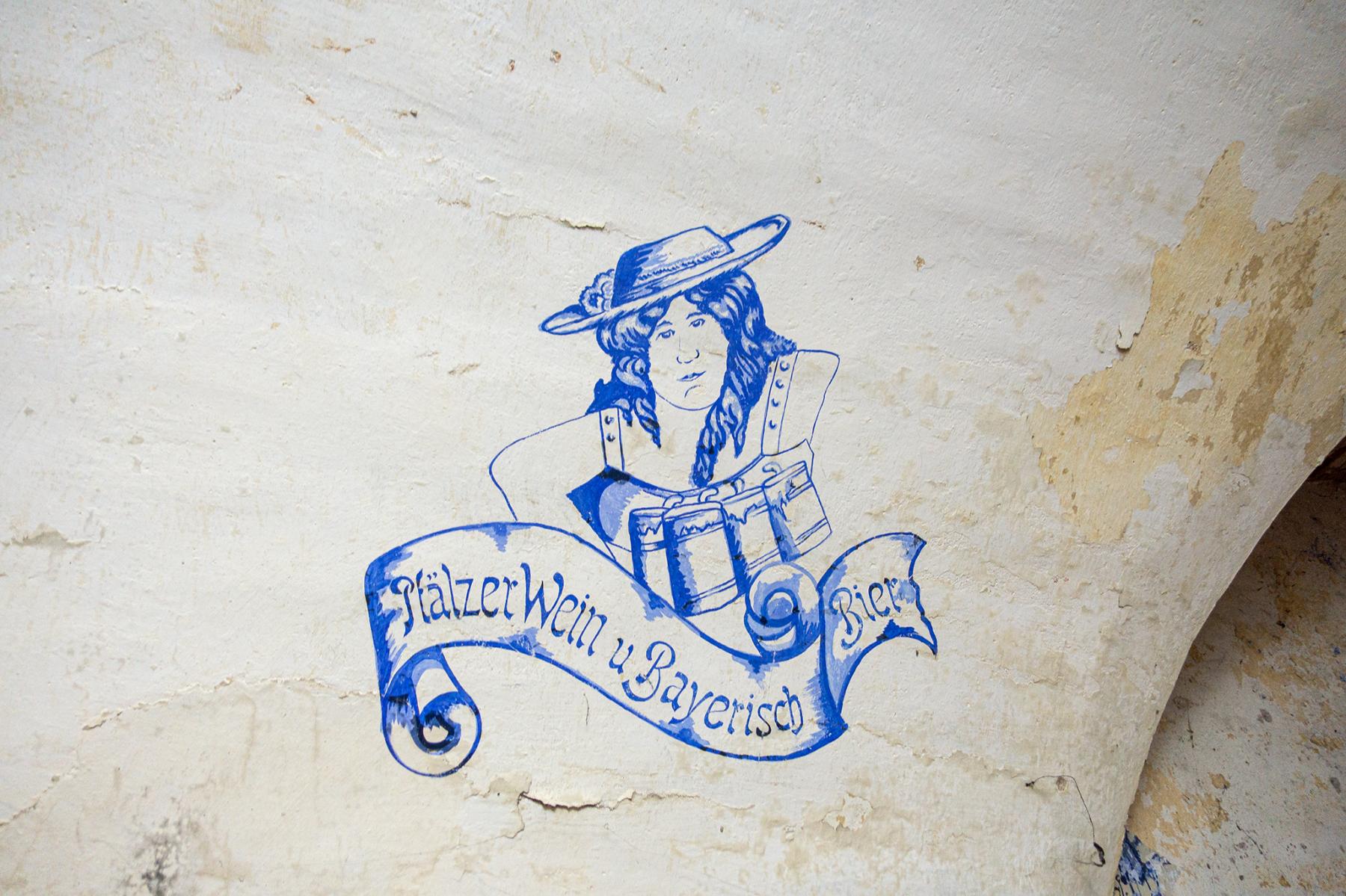 Ligne Maginot - FORT LEFEBVRE - (Divers) - Chambre de troupe
Décoration allemande
 - David Palmer