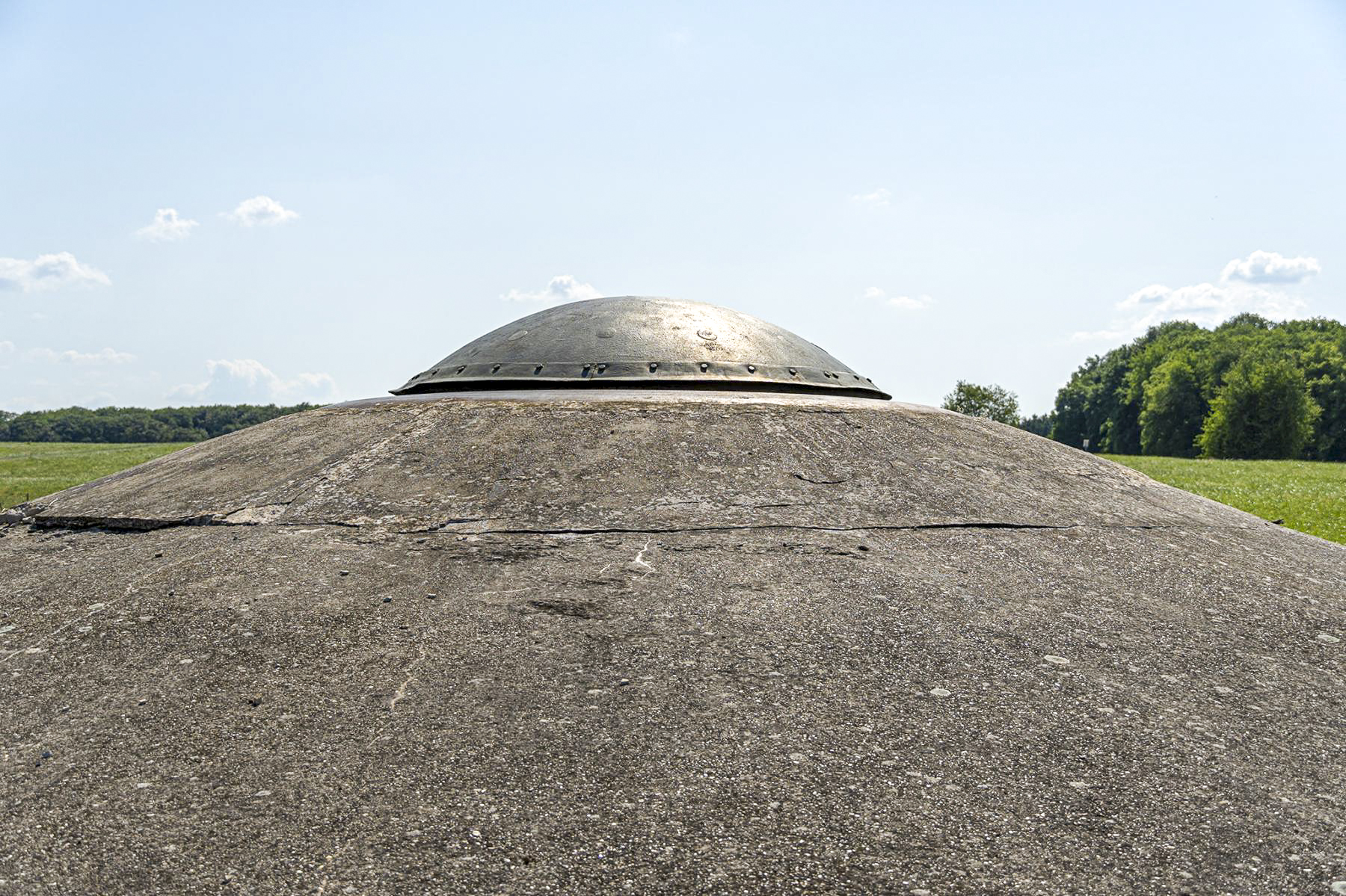 Ligne Maginot - SCHOENENBOURG - (Ouvrage d'artillerie) - Bloc 2
Tourelle de mitrailleuse  - David Palmer
