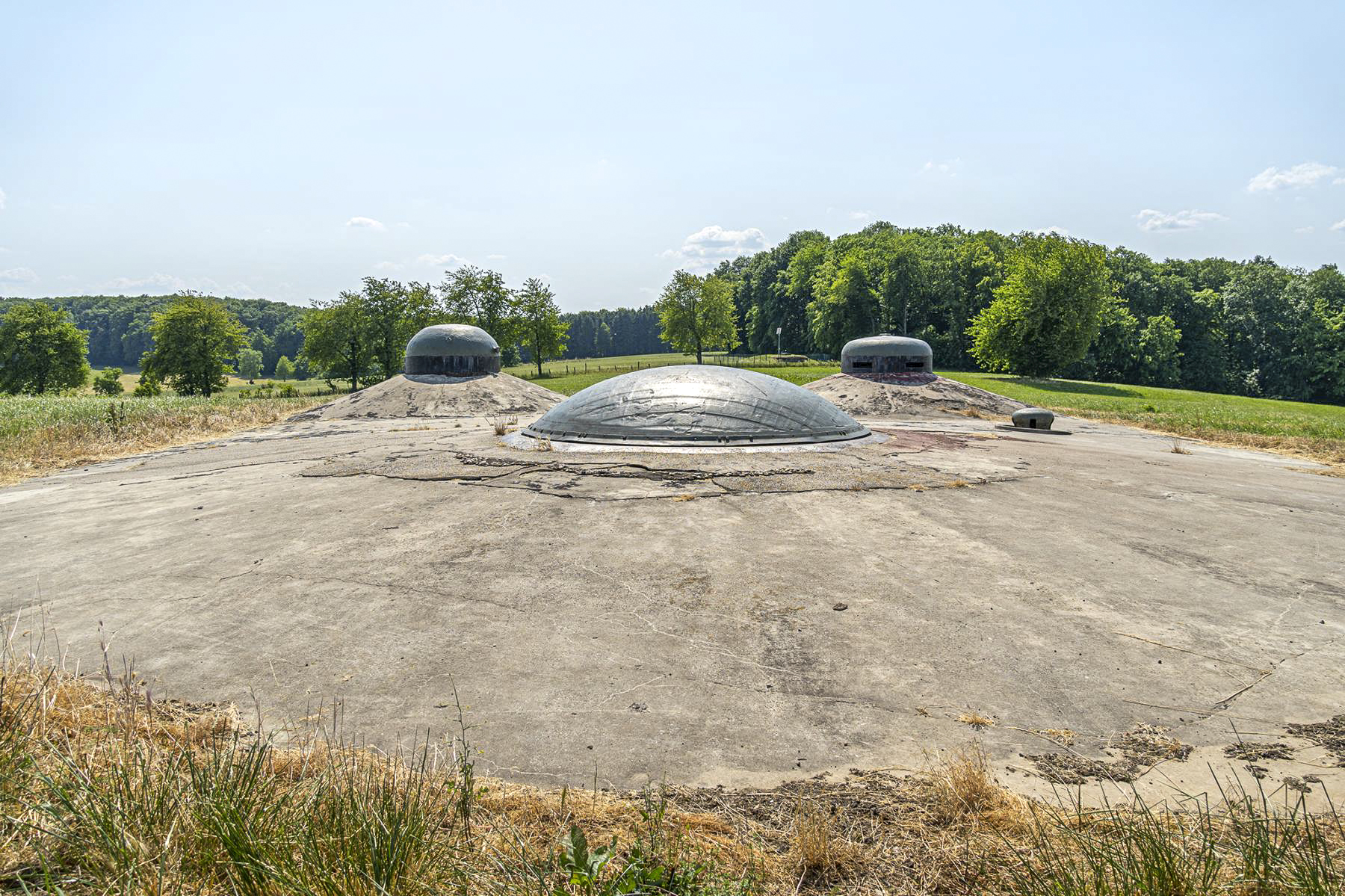 Ligne Maginot - SCHOENENBOURG - (Ouvrage d'artillerie) - Bloc 4
Tourelle de 75mm
 - David Palmer