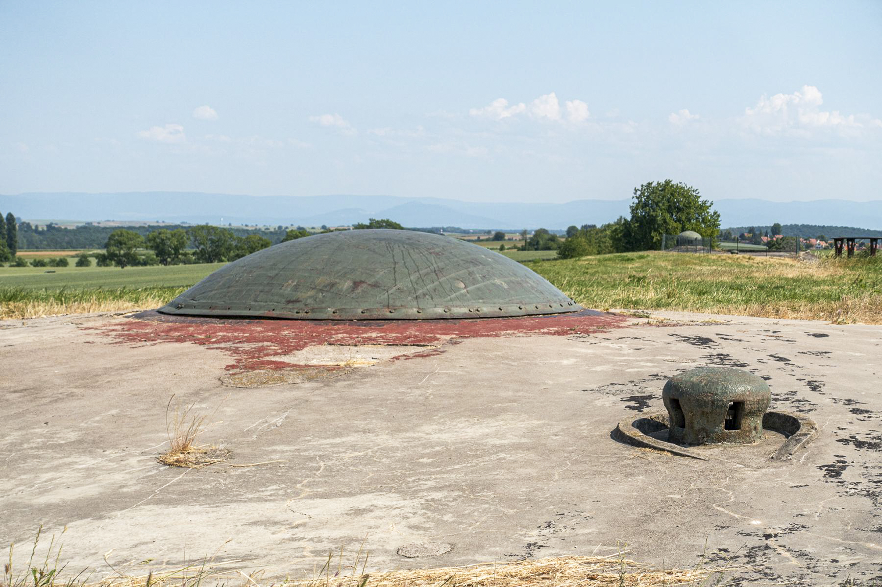 Ligne Maginot - SCHOENENBOURG - (Ouvrage d'artillerie) - Bloc 4
Tourelle de 75mm
 - David Palmer