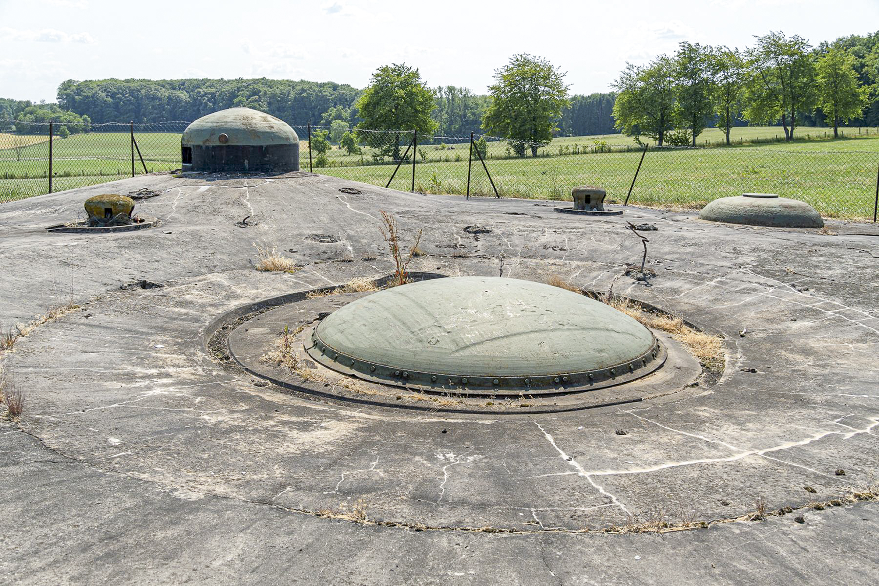 Ligne Maginot - SCHOENENBOURG - (Ouvrage d'artillerie) - Bloc 5
Tourelle de 81mm
 - David Palmer
