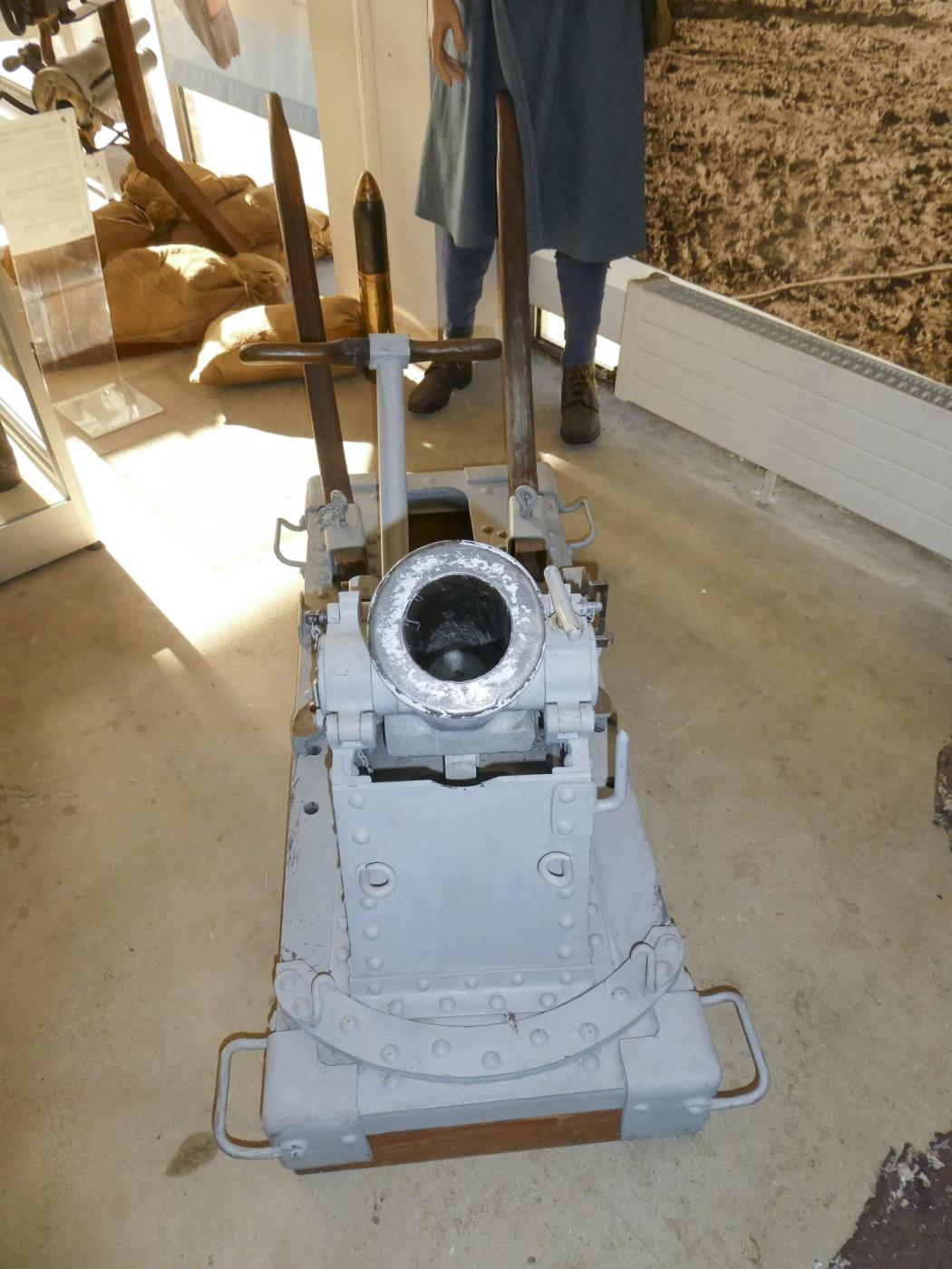 Ligne Maginot - Canon de 75 mm T Modèle 1915 - Canon de 75 mm T Mle 1915
Musée de l'artillerie de Draguignan