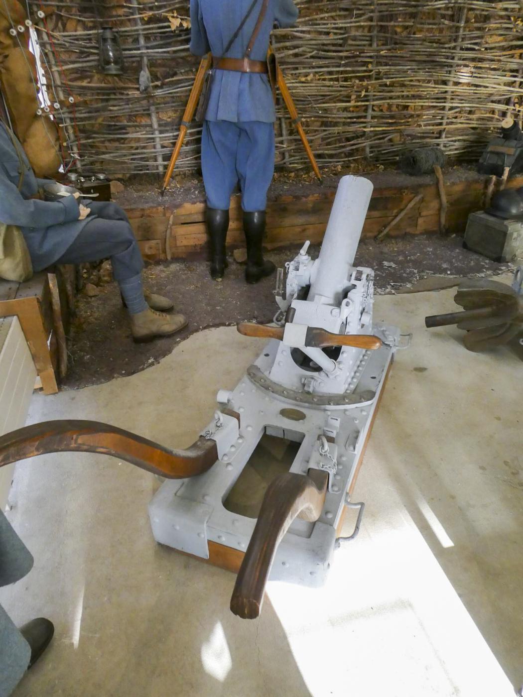 Ligne Maginot - Canon de 75 mm T Modèle 1915 - Canon de 75 mm T Mle 1915
Musée de l'artillerie de Draguignan
