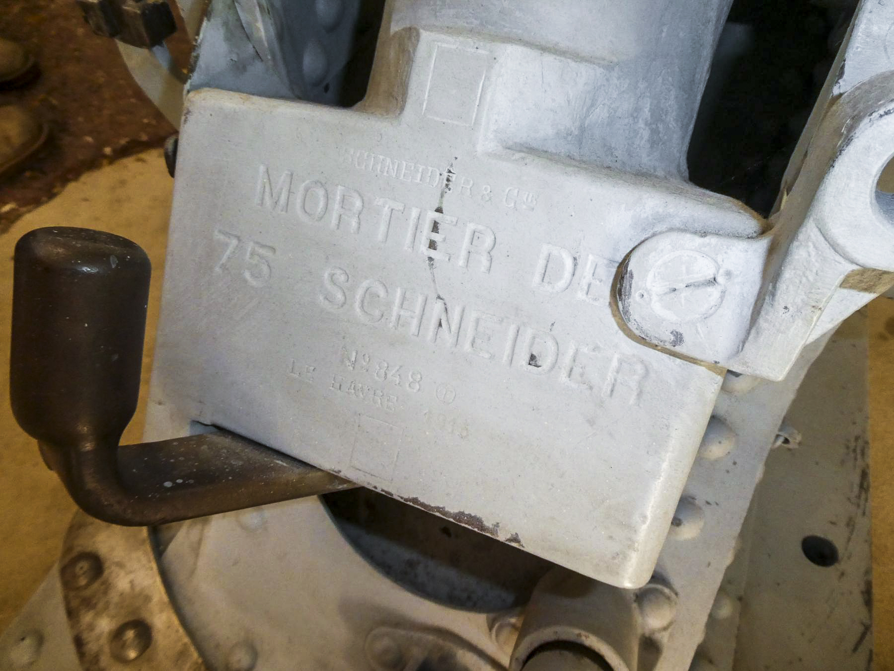 Ligne Maginot - Canon de 75 mm T Modèle 1915 - Canon de 75 mm T Mle 1915
Musée de l'artillerie de Draguignan