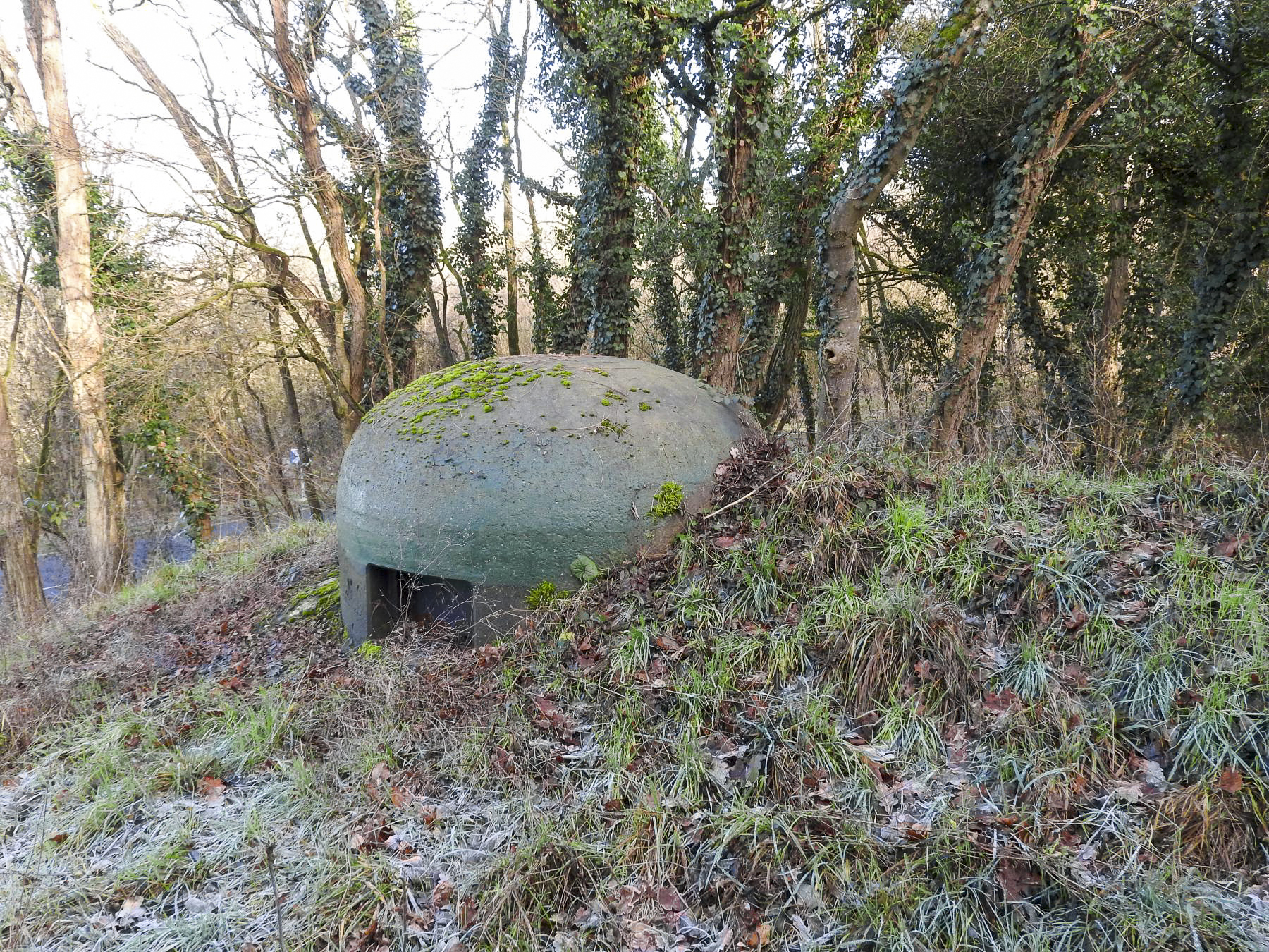 Ligne Maginot - MICHELSBERG - A22 - (Ouvrage d'artillerie) - Bloc 2
La cloche GFM Est. - STENGER Mathieu