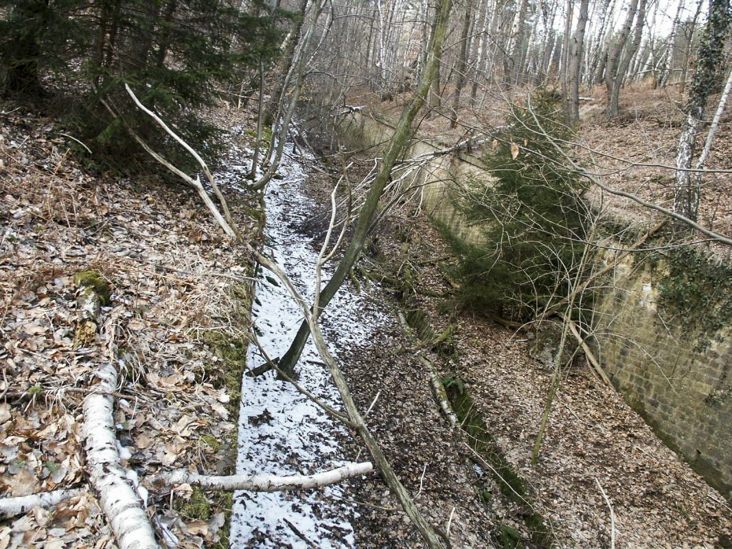 Ligne Maginot - HOCHWALD (FOSSé ANTICHAR DU) - (Obstacle antichar) - Le fossé antichar - GRAMI