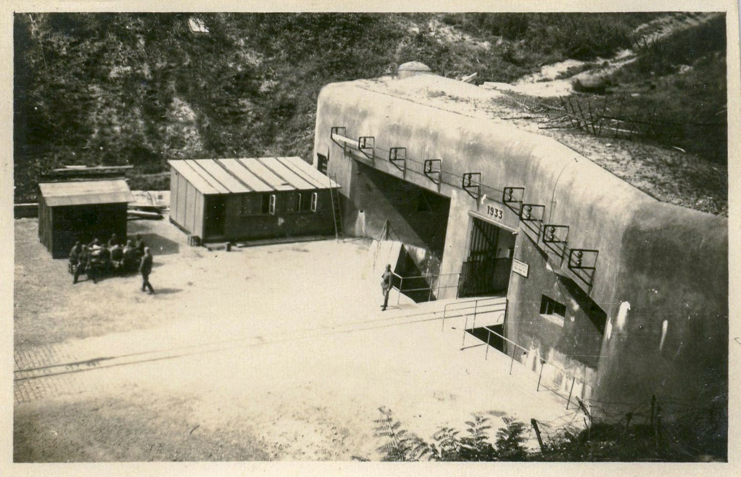Ligne Maginot - HOCHWALD - (Ouvrage d'artillerie) - Bloc 8
Entrée munitions