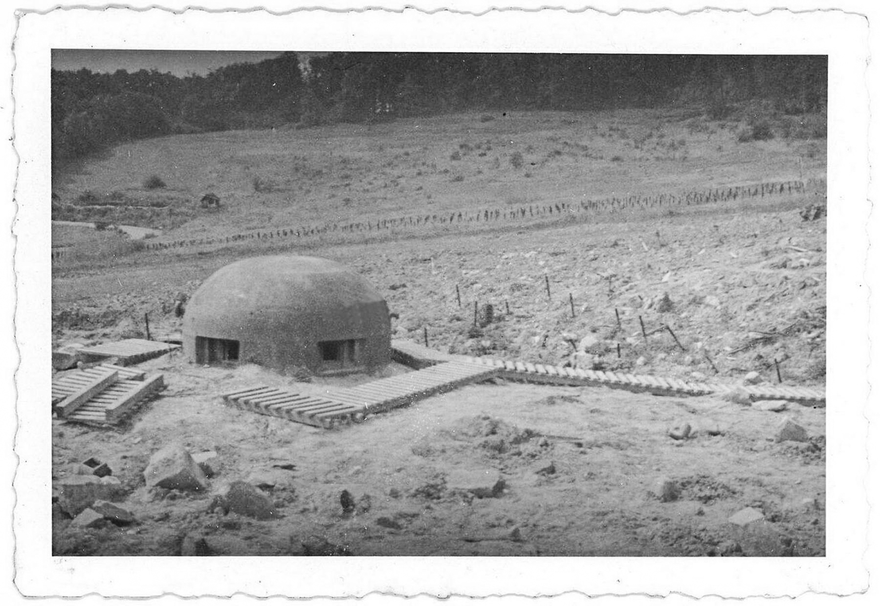 Ligne Maginot - HOCHWALD - (Ouvrage d'artillerie) - Cloche GFM de l'un des blocs de l'ouvrage, peut-être le bloc 6 ?