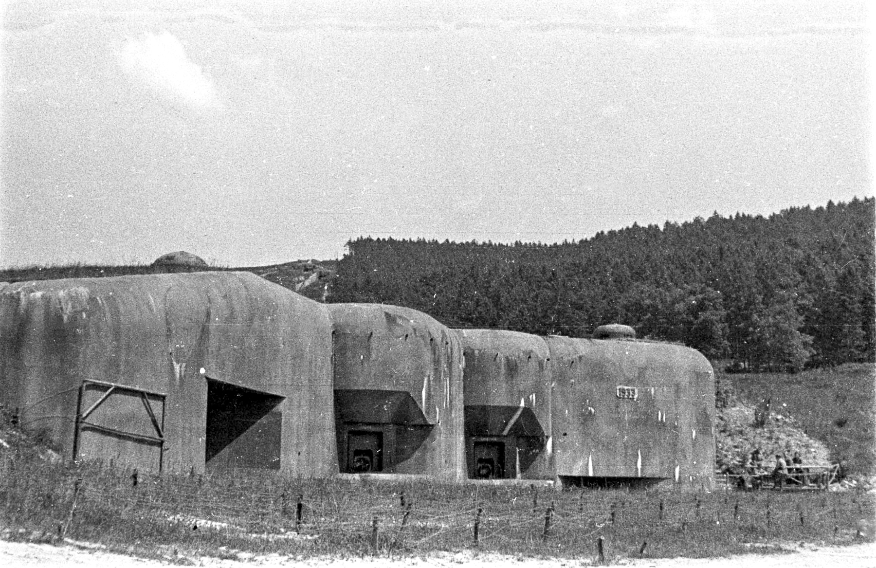 Ligne Maginot - HOCHWALD - (Ouvrage d'artillerie) - Bloc 12
Casemate d'artillerie
Canons de 75 modèle 29 - Albert HAAS