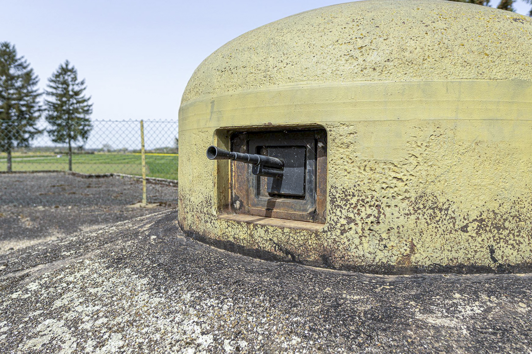 Ligne Maginot - ESCH - (Casemate d'infanterie - Double) - Cloche GFM Nord 
FM 24/29 - David Palmer