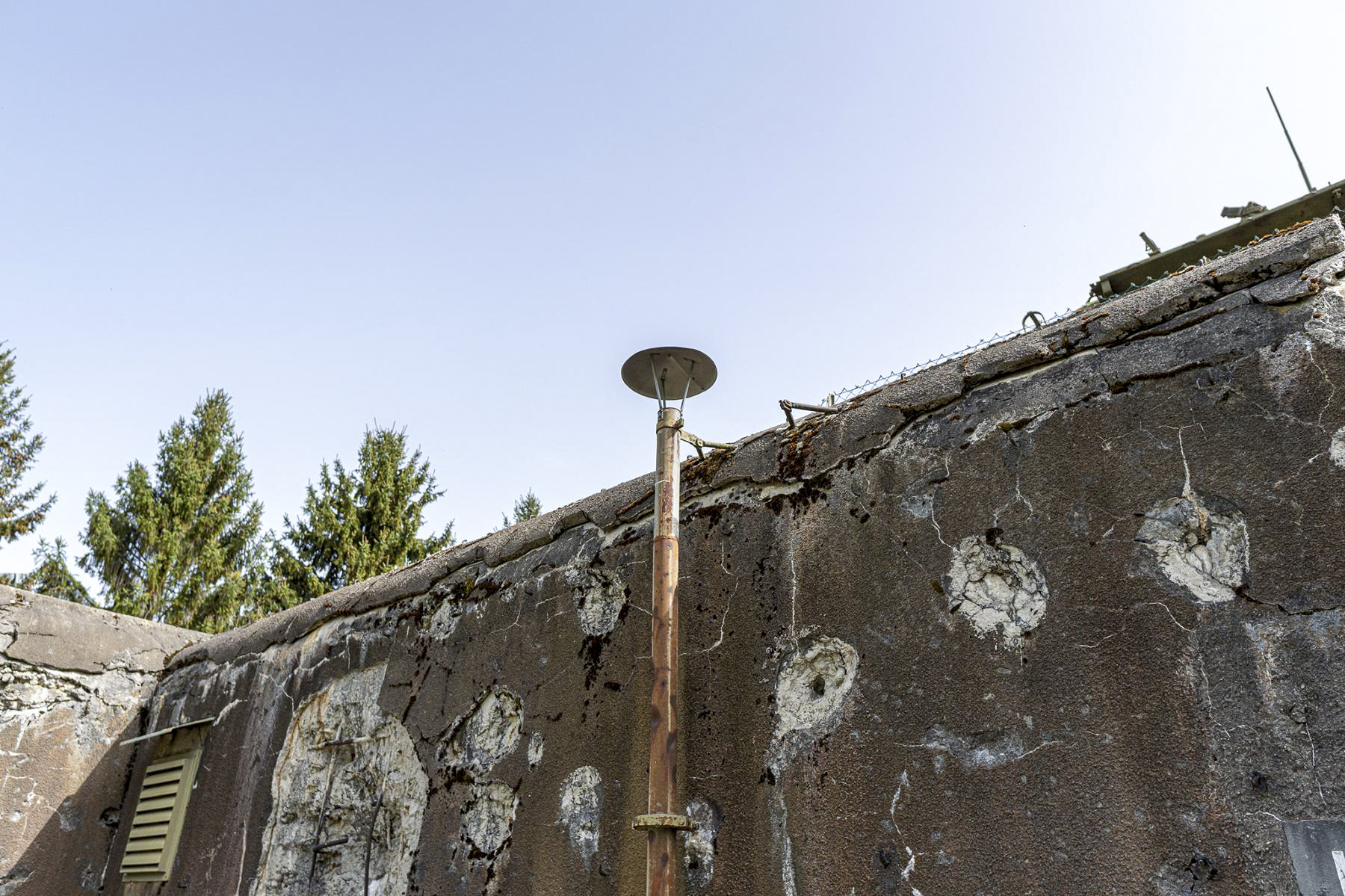 Ligne Maginot - ESCH - (Casemate d'infanterie - Double) - Cheminée - David Palmer