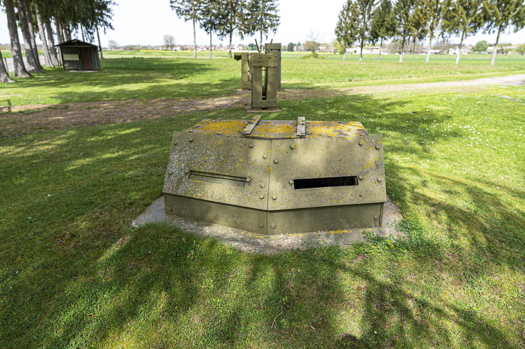 Ligne Maginot - ESCH - (Casemate d'infanterie - Double) - Matériel exposé
Guérite observatoire OD90 - David Palmer