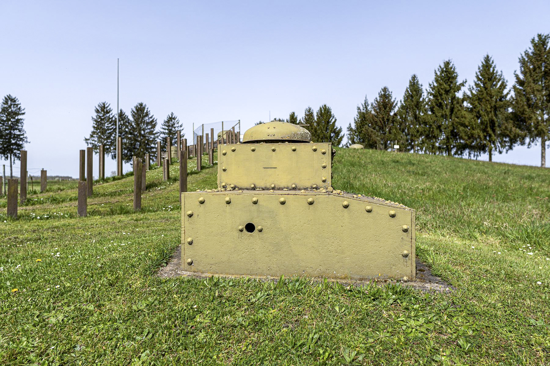 Ligne Maginot - ESCH - (Casemate d'infanterie - Double) - Observatoire blindée  - David Palmer