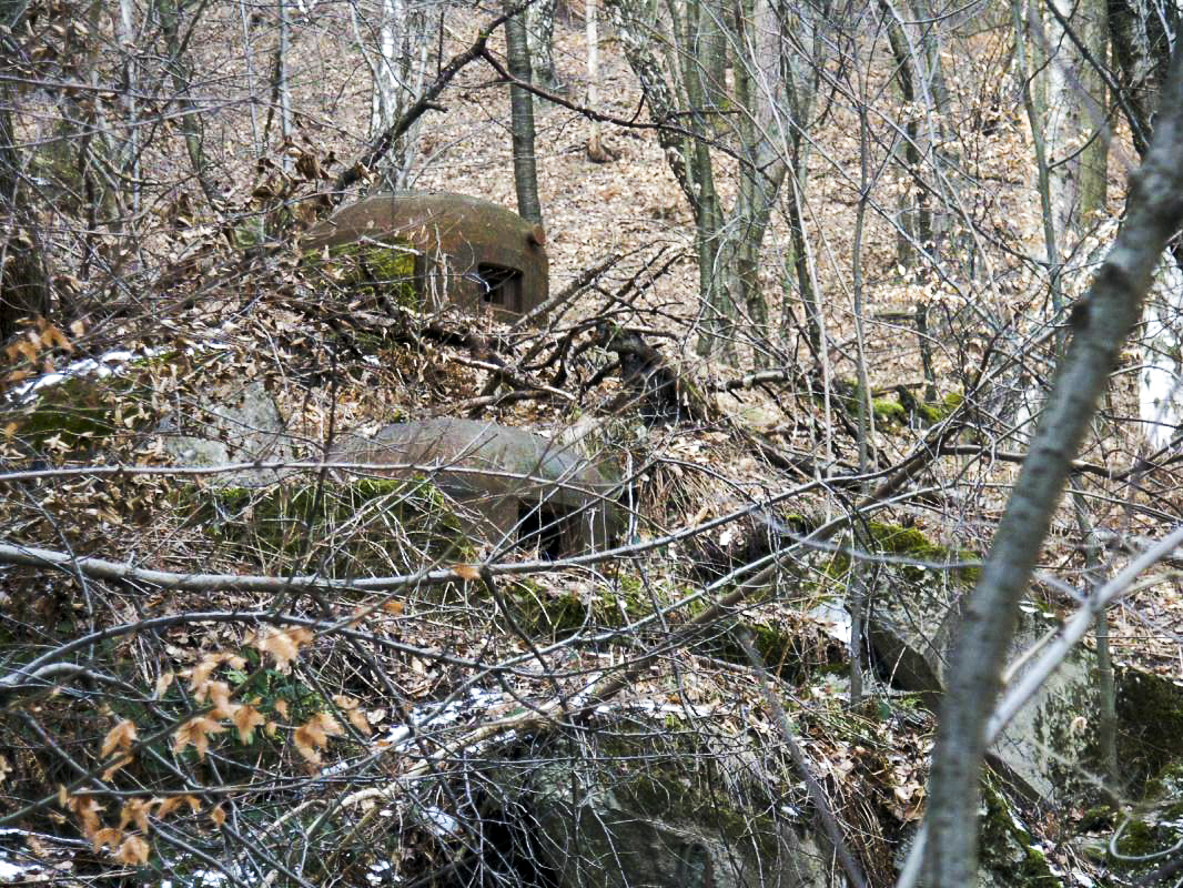 Ligne Maginot - HOCHWALD C7 ( Casemate d'infanterie ) - Les cloches de la casemate - GRAMI