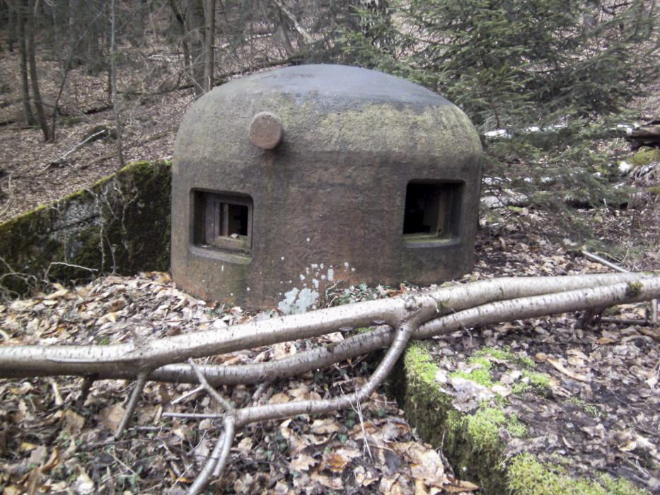 Ligne Maginot - HOCHWALD C7 ( Casemate d'infanterie ) - La cloche GFM - GLÜCKSJÄGER GJ13