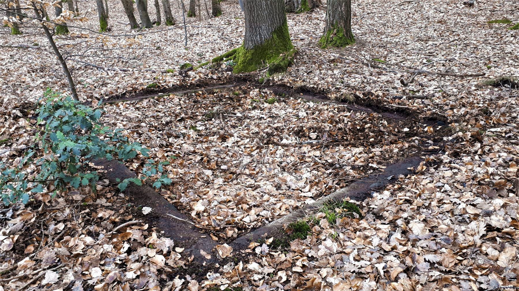 Ligne Maginot - HOCHWALD OUEST 5 - (Cuve pour canon) - 