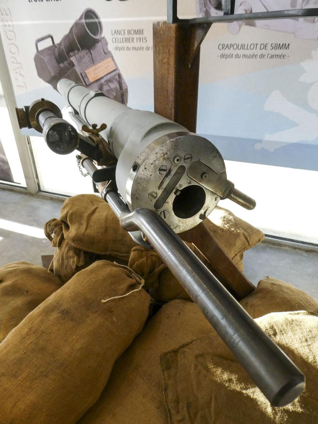 Ligne Maginot - Canon de 37mm modèle 1916 TR (37/16 TR) - Canon de 37 mm 1916 TR sans son affut 