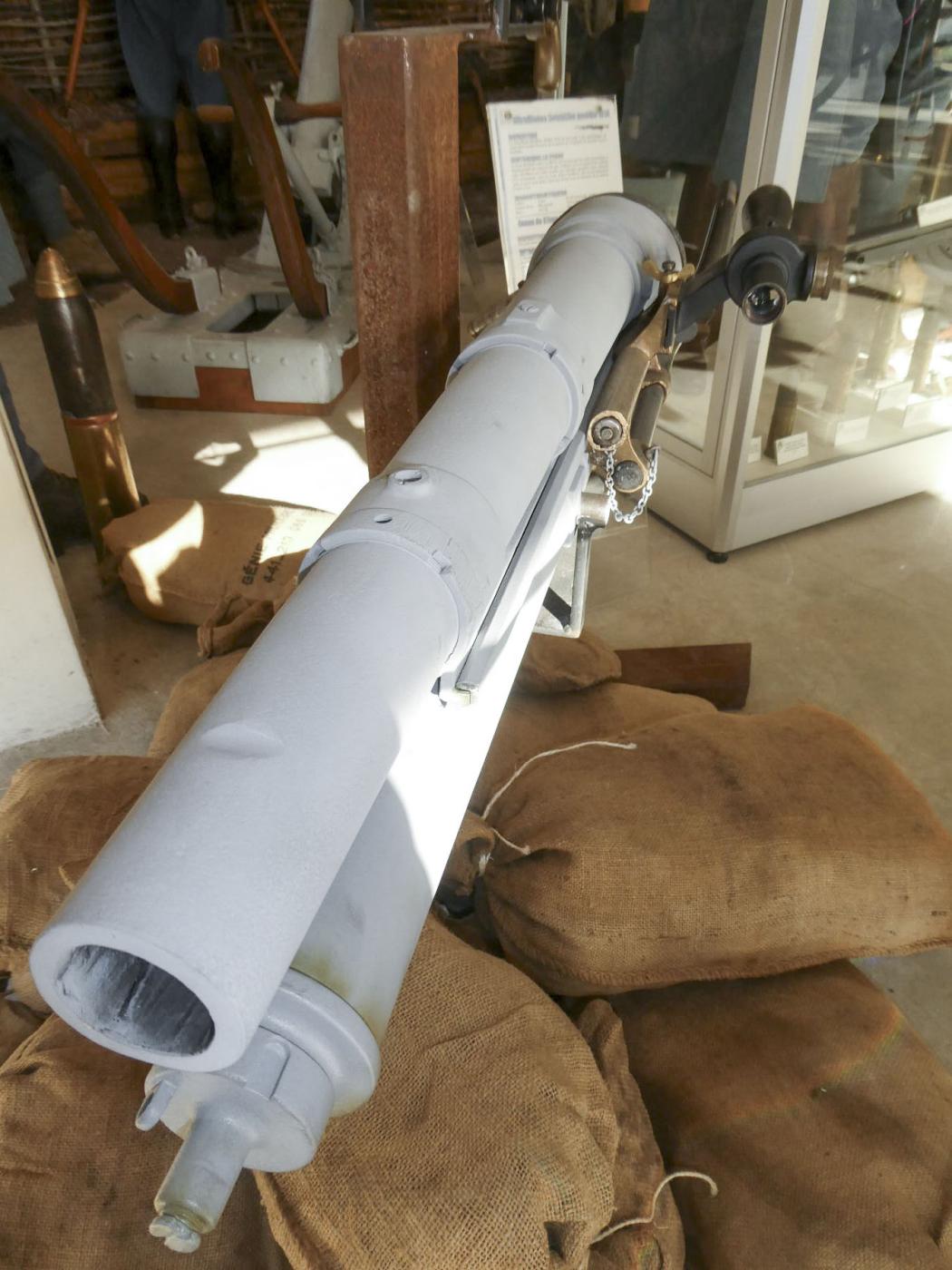 Ligne Maginot - Canon de 37mm modèle 1916 TR (37/16 TR) - Canon de 37 mm 1916 TR sans son affut 