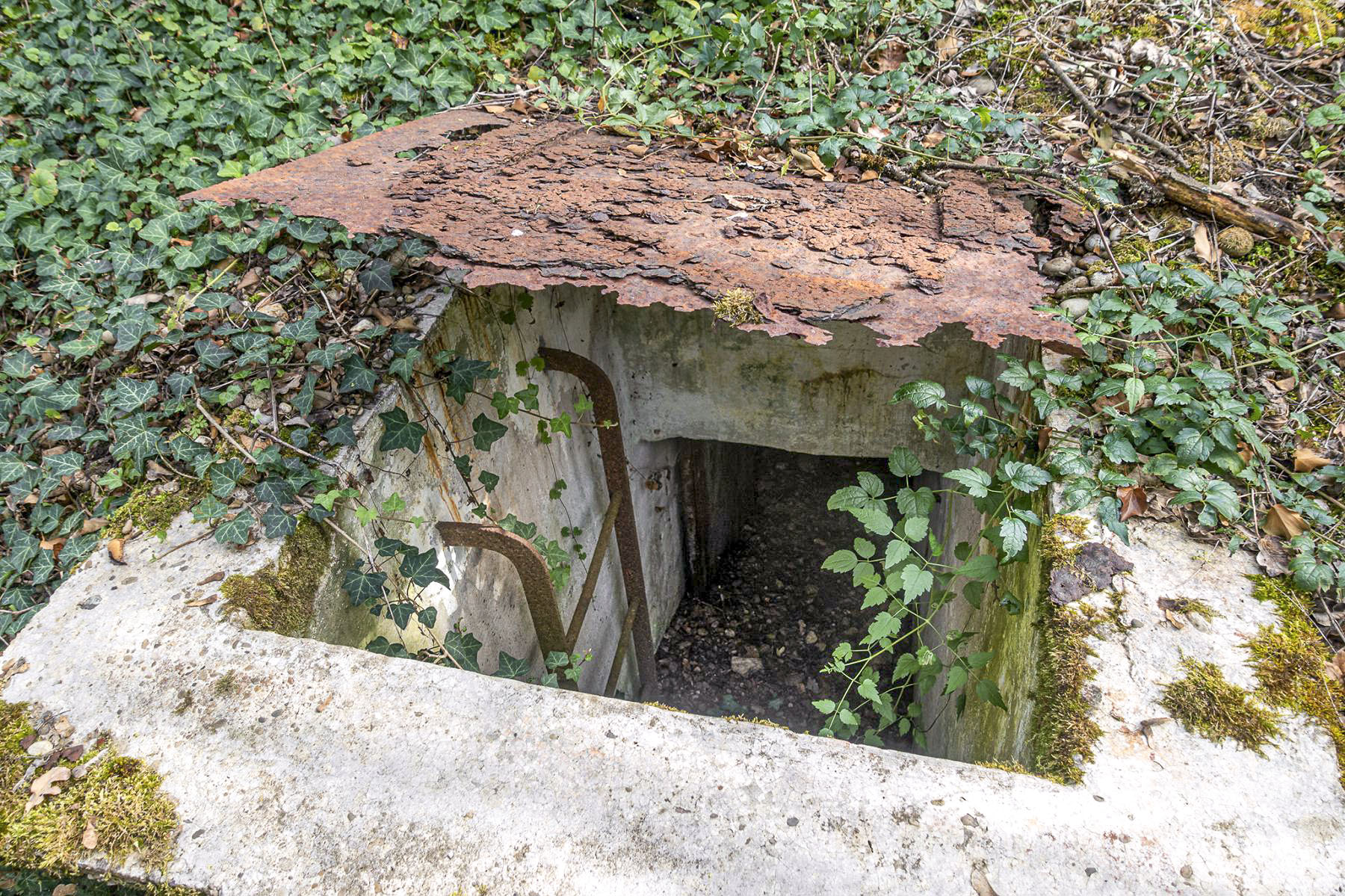 Ligne Maginot - OBERWALD SUD NORD-EST - (Blockhaus pour arme infanterie) - L'entrée - David Palmer